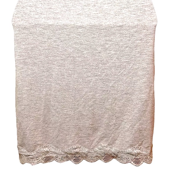 💗AVIDLOVE💗 SOFT STRETCHY LACE TRIM RACERBACK SIDE SLITS SHORT CHEMISE NIGHTIE🌸 - Picture 14 of 15